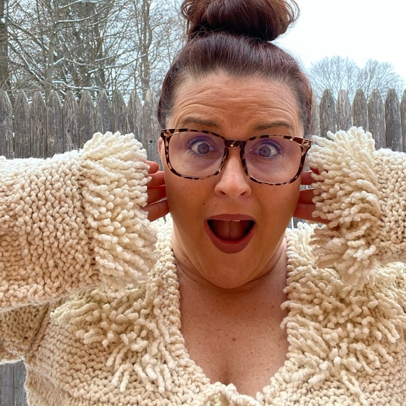 Otavalo Native‎ American Cardigan Sweater handmade - Picture 7 of 8